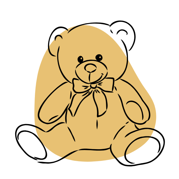 Teddy als Einschlafhilfe